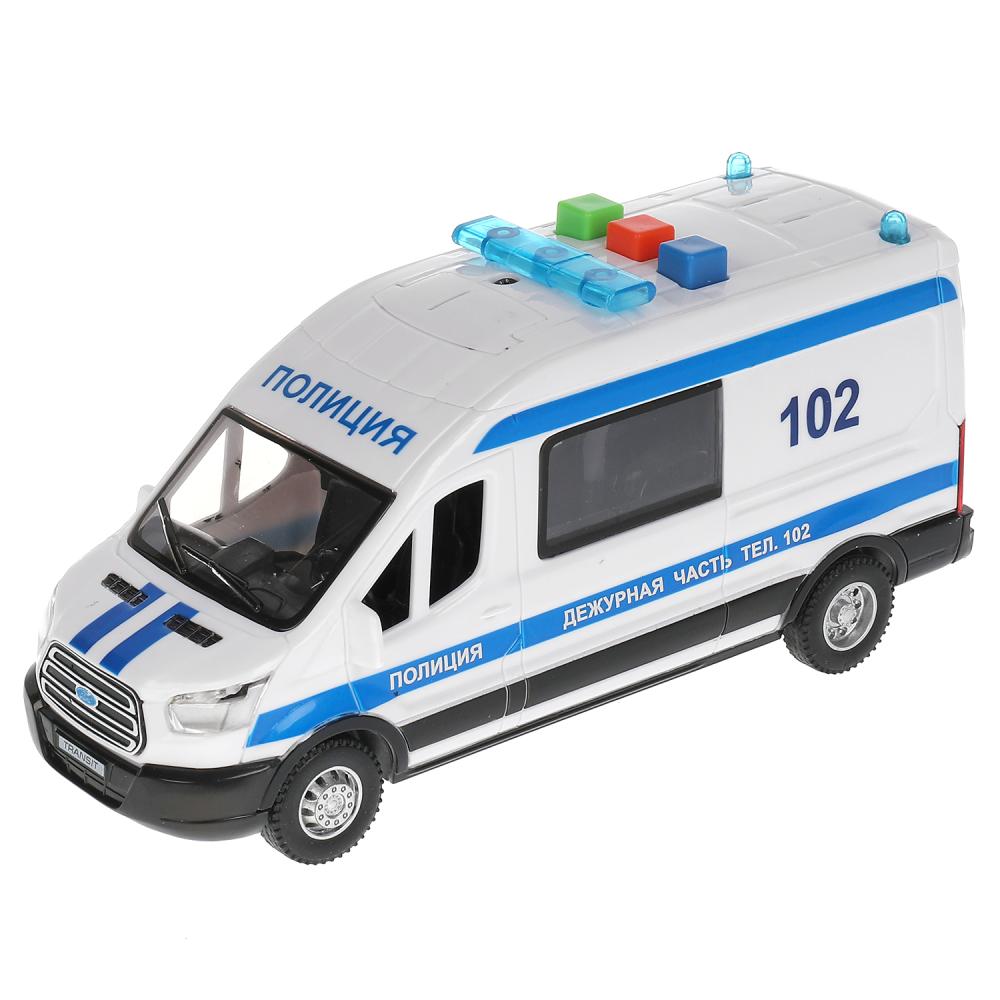 TRANSITVAN-16PLPOL-WH Machine en plastique noir FORD TRANSIT ROUGE 16 cm, double, 3 boutons, cor. Тех