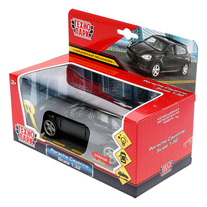 Машина металл свет-звук PORSCHE cayenne, 15 см, двери, багажник, инерция Технопарк в кор.2*24шт