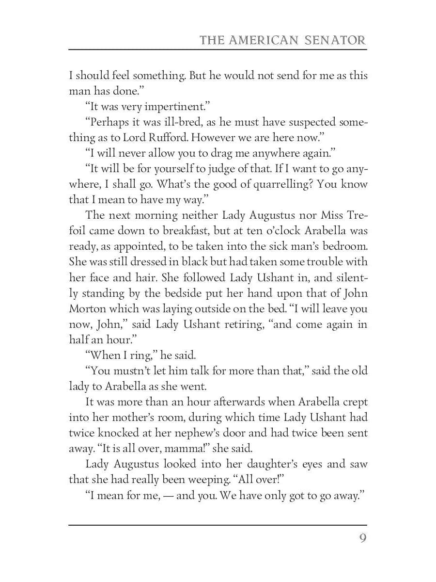 The American Senator 3: на англ.яз