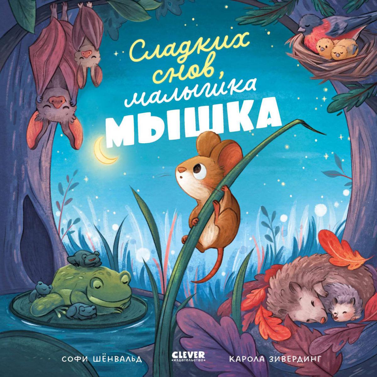 Кк. Книжки-картинки (мягкая обложка). Сладких снов, малышка мышка!