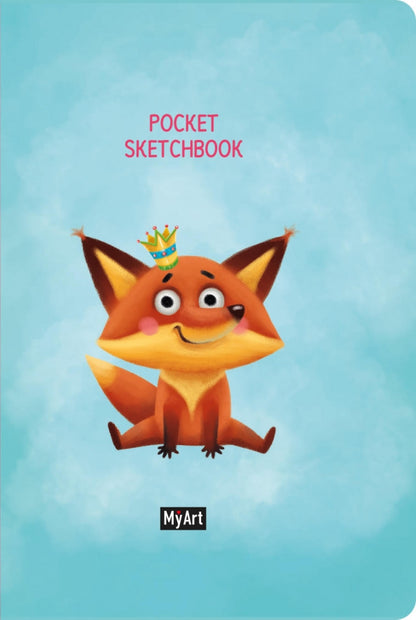 MyArt. Pocket СКЕТЧБУК. ЛИСИЧКА