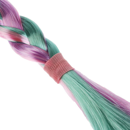 Аксесс д/девочек СКАЗОЧНЫЙ ПАТРУЛЬ резинка с косой/бант (rose/фиол/бирюз)МИЛАЯ ЛЕДИ уп-10шт в kor50up