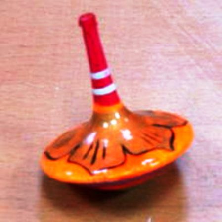 Волчок "Спираль" большой с блестками арт.7822 (РНИ)