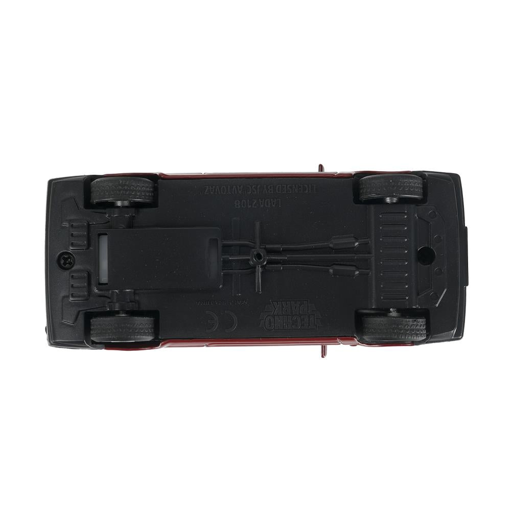 Машина металл LADA lada 2108 длина 10,5 см, инерц, вишневый, кор. Технопарк в кор.2*36шт