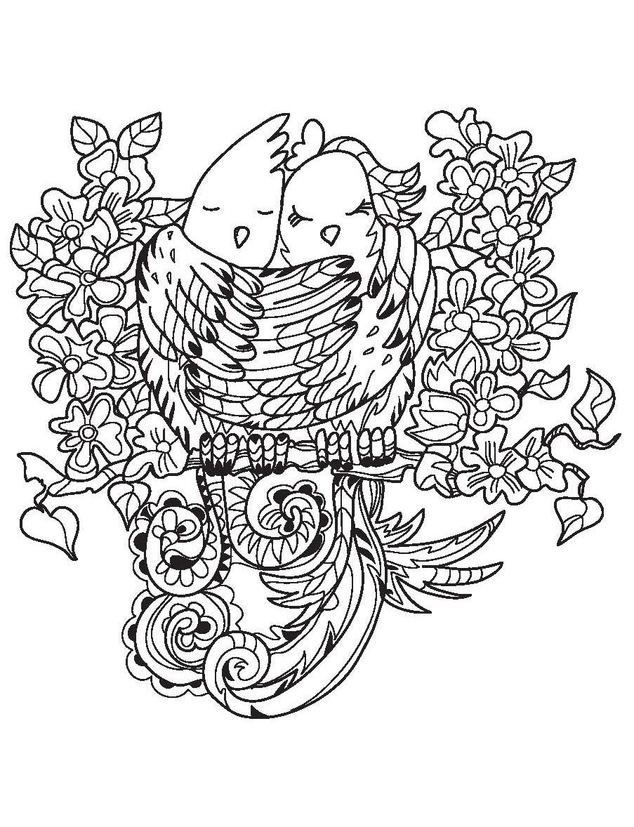 Набор открыток для раскрашивания "Открытки-антистресс"