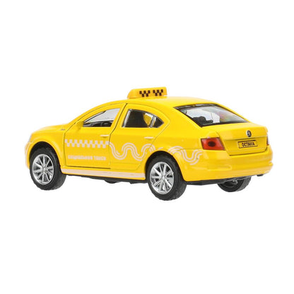 Machine en métal SKODA OCTAVIA 12 см, double, bagage, инерц.соц ТАКСИ кор. Parc technologique dans le cor.2*36шт