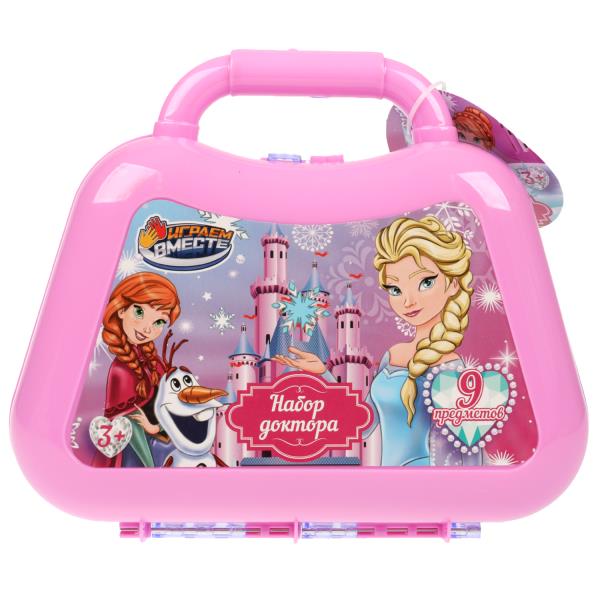 Набор доктора пл.чемодан 23*20*6см ИГРАЕМ ВМЕСТЕ в кор.3*28шт