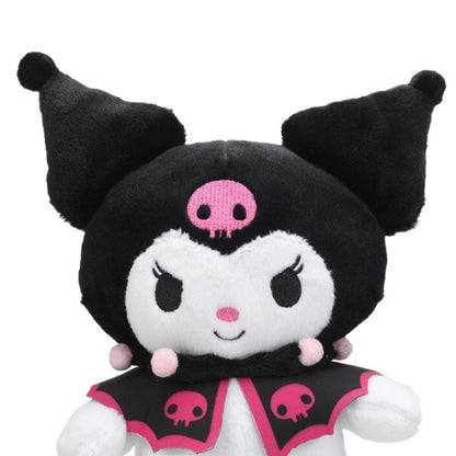 Игрушка мягкая Kuromi San RIO Kuromi 17см в черной шапочке, в пакете "МУЛЬТИ-ПУЛЬТИ" в кор.24шт
