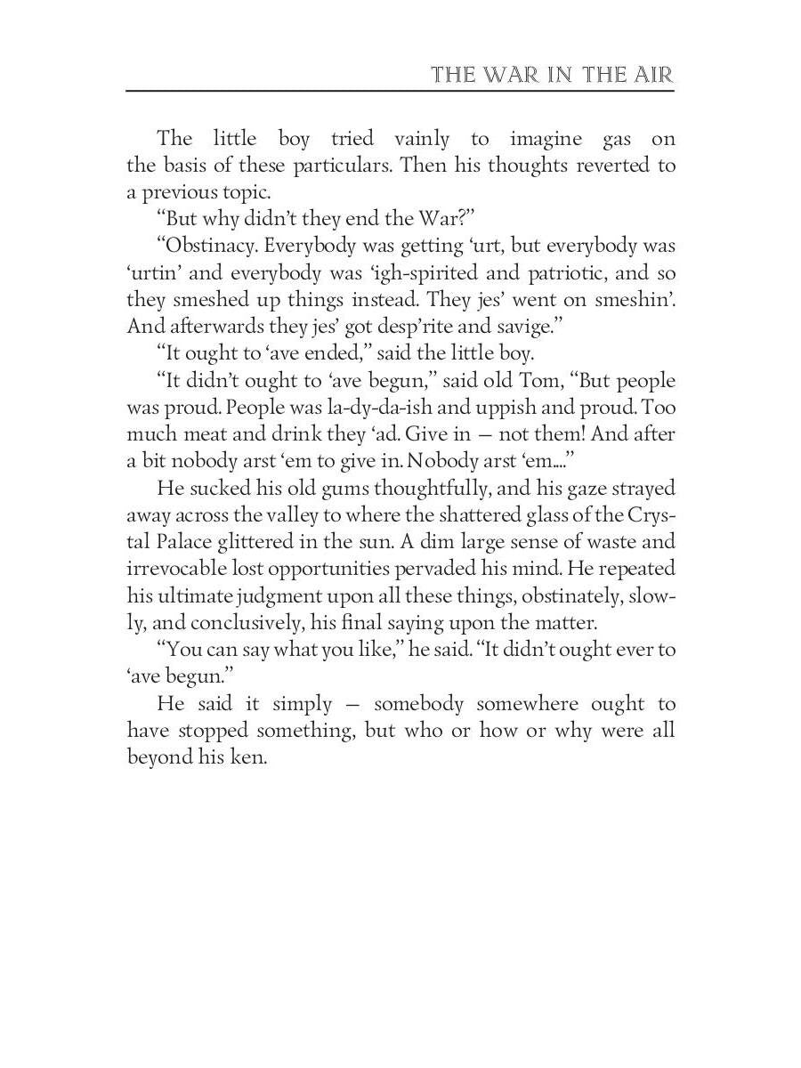 The War in the Air = Война в воздухе: на англ.яз