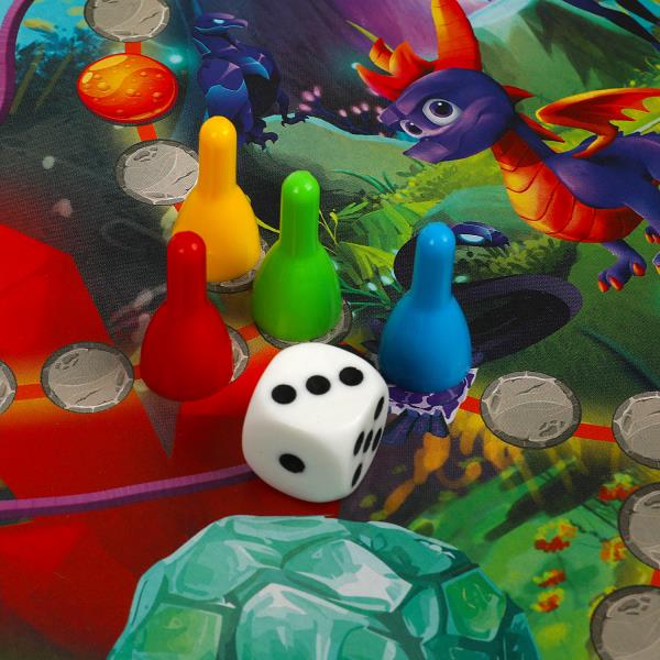 Дракон в замке. L'espace des dragons. Настольная игра-ходилка. Умные игры в кор.20шт