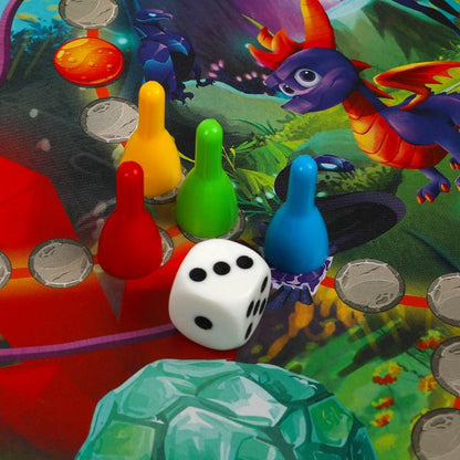 Дракон в замке. L'espace des dragons. Настольная игра-ходилка. Умные игры в кор.20шт