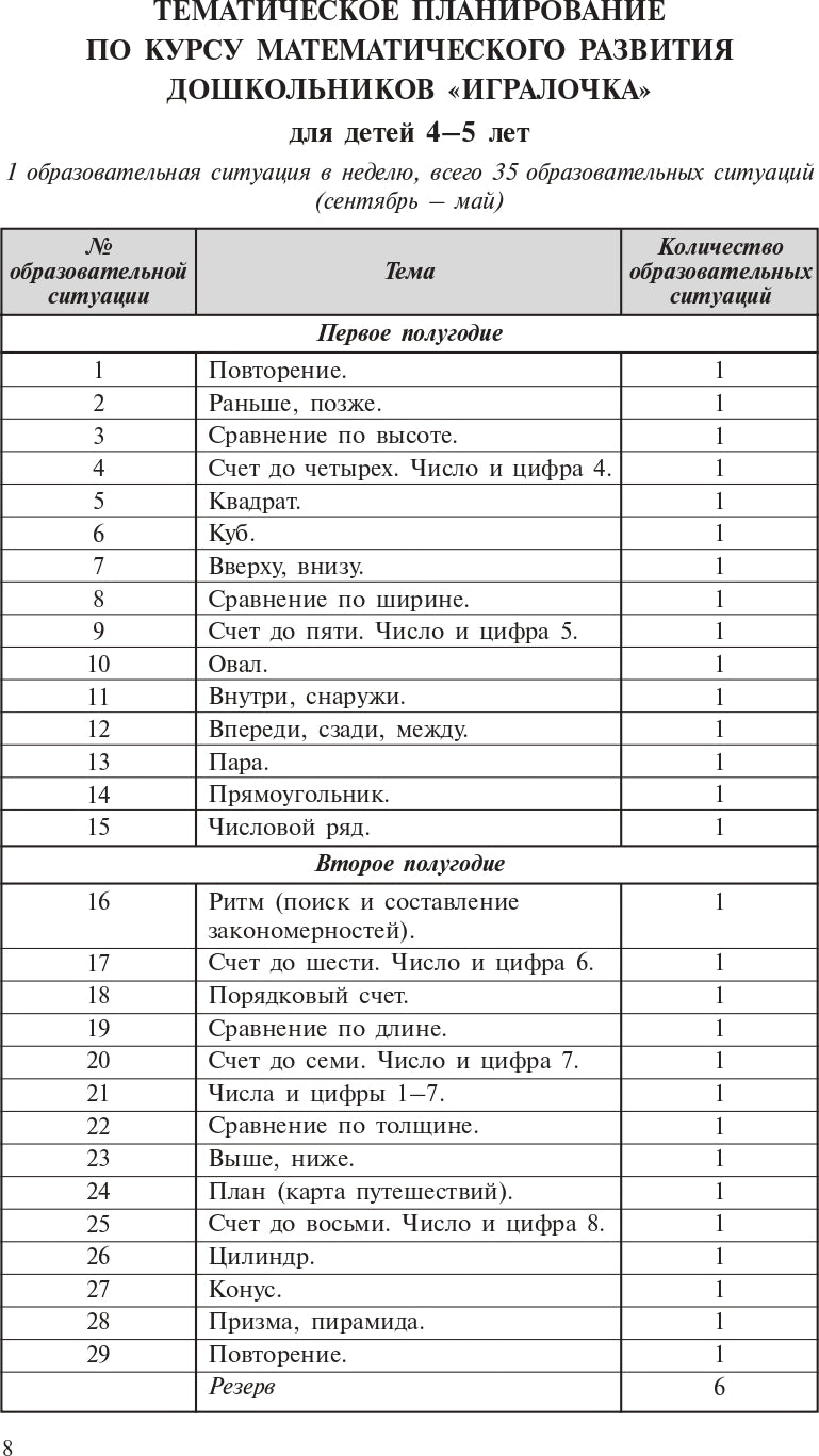 Игралочка. Практический курс математики для детей 4-5 лет. Методические рекомендации: Ступень 2. 4-е изд., стер