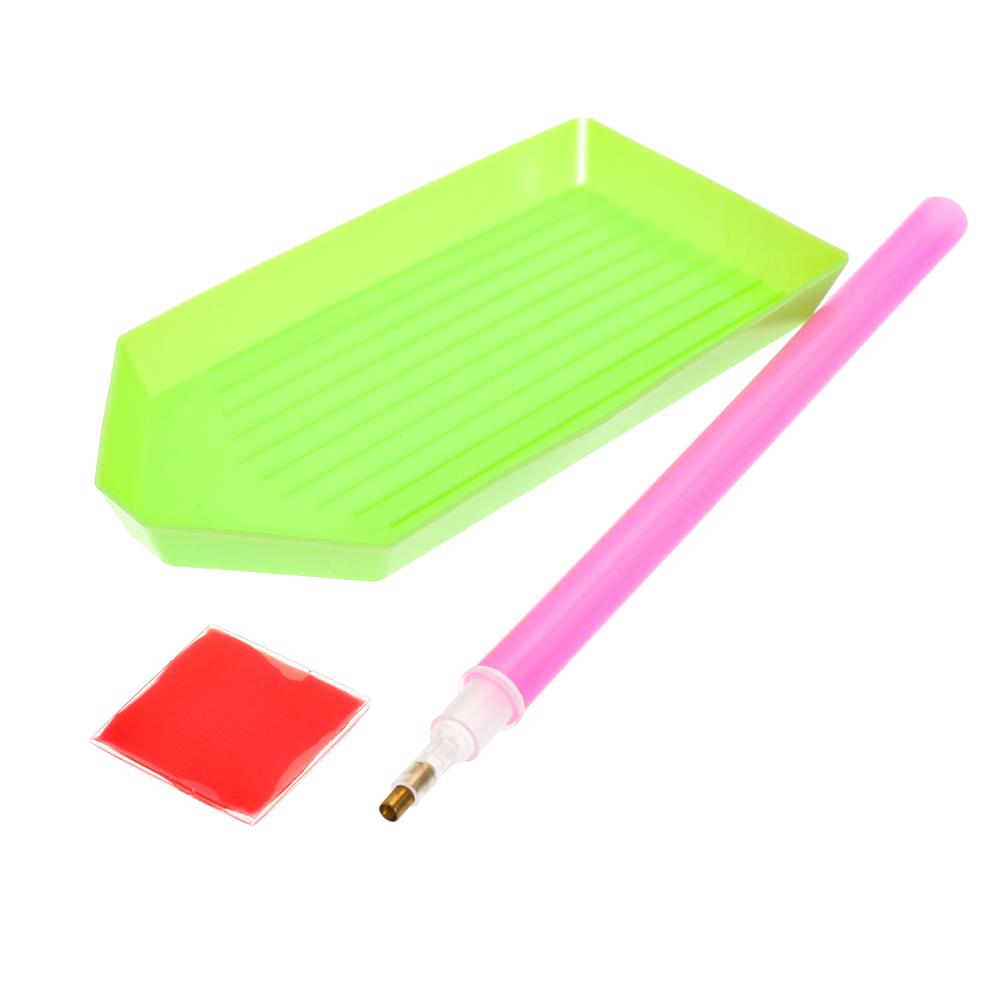 Брелоки алмазной мозаикой единорог и пирожное MultiArt в кор.50шт