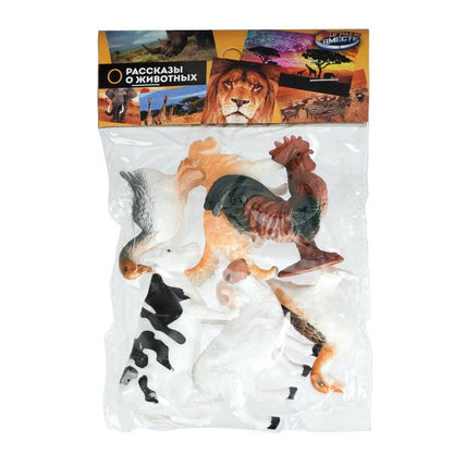 Пластизоль домашние животные 6 шт. dans le paquet. ИГРАЕМ ВМЕСТЕ в кор.2*120наб