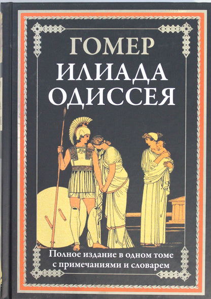 Илиада. Одиссея. Полное издание в одном томе с примечаниями и словарем