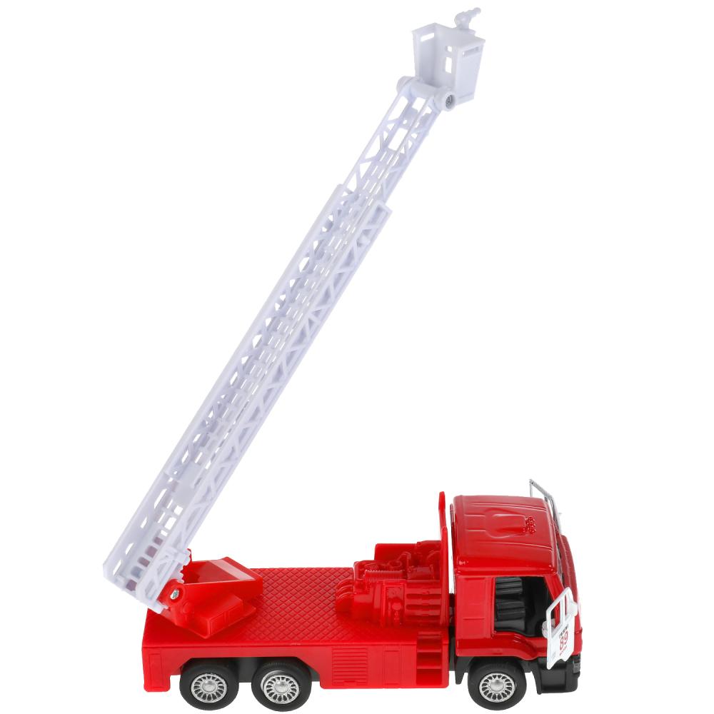 Машина металл СПЕЦТЕХНИКА СКОРАЯ 12 см+пожарная 12 см, открыв. двери, инерц. Технопарк в кор.2*12шт