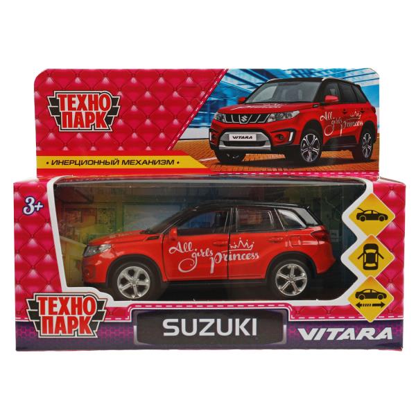 Machine en métal SUZUKI VITARA pour enfants de 12 cm, double, bagage, iner, gros, cor. Parc technologique dans le cor.2*36шт