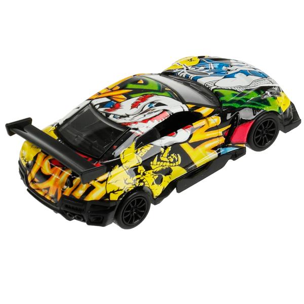 Машина металл СПОРТКАР, 11 см, инерция, в ассорт., кор. Технопарк в кор.2*120шт