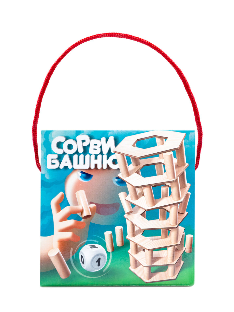 Игра для всей семьи "Сорви Башню" в кор.18шт