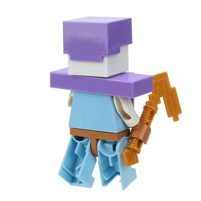 Figurine de constructeur pour mon monde avec accessoires, maîtres de l'époque, en cor.120