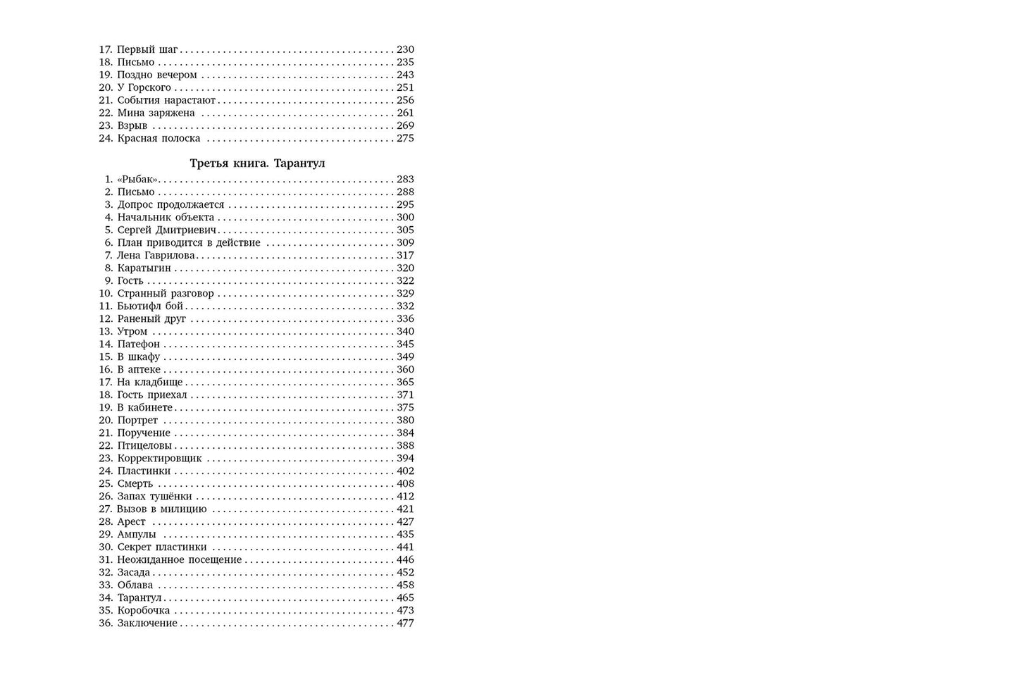Тарантул: трилогия