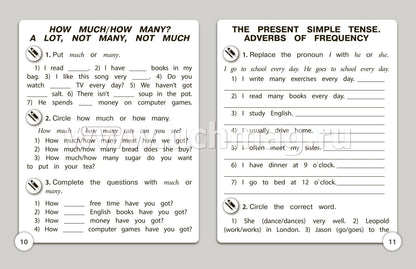 ФГОС Английский язык. 4 класс.Тренажёр для закрепления знаний. 32 стр.