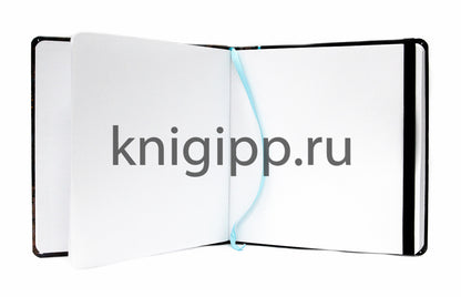MyArt. КВАДРАТНЫЙ СКЕТЧБУК. Эдгар Дега. Три танцовщицы в синих пачках с красным корсажем