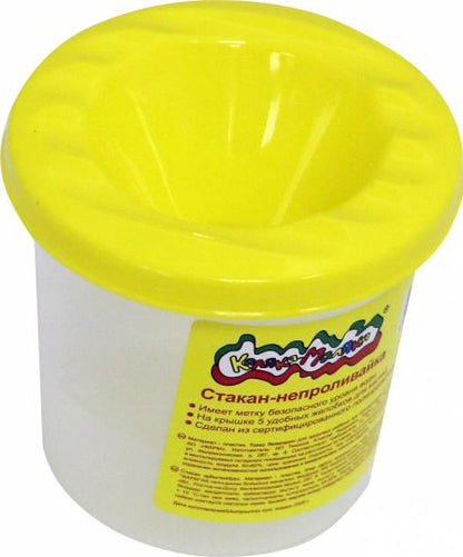 Стакан-непроливайка Каляка-Маляка 200 мл плотный пластик 3+