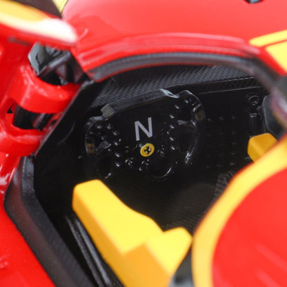 Машина р/у ferrari 499p 1:14, свет, 2 ск-ти, двери открываются Rastar в кор.6шт