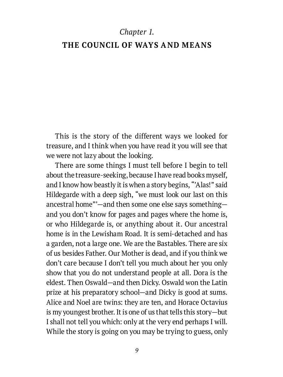 The Story of the Treasure Seekers. Being the Adventures of the Bastable Children in Search of a Fortune: на англ.яз