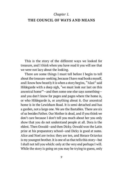 The Story of the Treasure Seekers. Being the Adventures of the Bastable Children in Search of a Fortune: на англ.яз