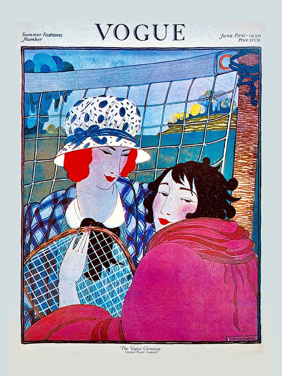 VOGUE. Теннисистки. Серия плакатов. Формат А4.