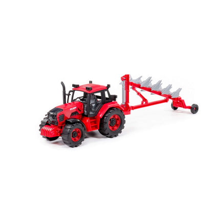 Полесье. Трактор "Belarus" с плугом арт.91338