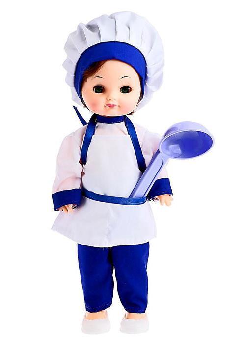 Мир Кукол. Кукла арт.АР35-28 "Повар" в пакете,35 см