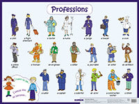 Профессии. Professions. Наглядное пособие на англ.яз.