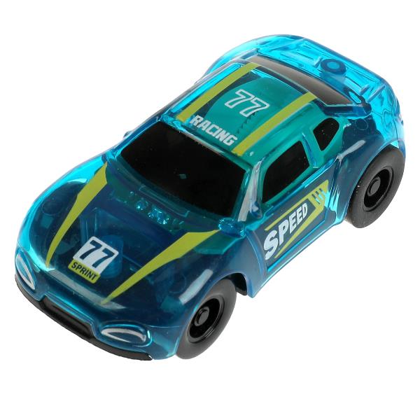 Le véhicule avec le bateau, la taille, le temps est en temps, cor.44,5*25,1*5,4 cm ТЕХНОДРАЙВ en cor.2*18шт