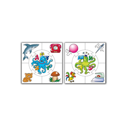АЛФАВИТ. НАСТОЛЬНАЯ ИГРА СЕРИИ "УЧИСЬ, ИГРАЯ!" (М/Г) 00071 в уп.10шт
