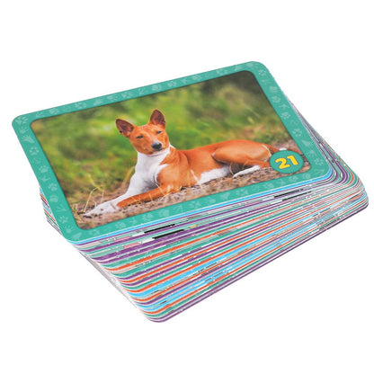 Домашние животные. Карточная игра мемо. (50 карточек). Тренируемся память. Умные игры в кор.50шт