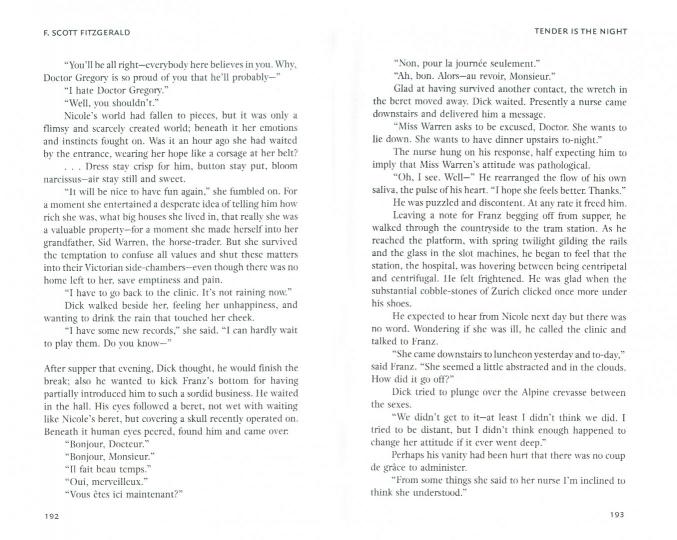Tender Is The Night (F.S.Fitzgerald) Ночь нежна (Ф.С.Фицджеральд) /Книги на английском языке