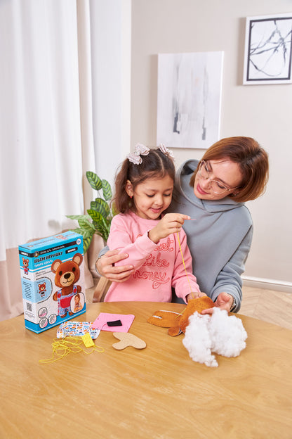 Набор для творчества. Плюшевая игрушка своими руками "Мишка"