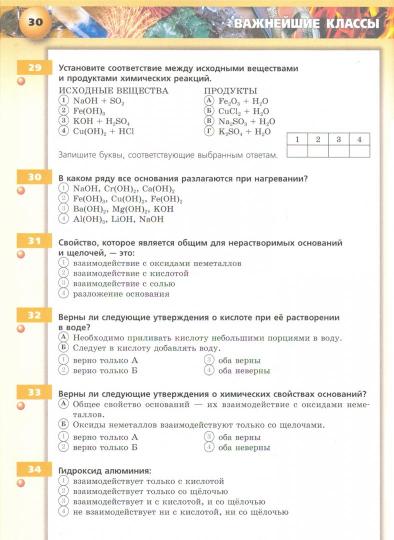 Химия 8кл [Тетрадь-тренажёр]