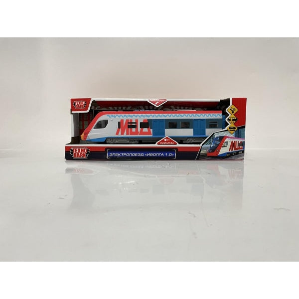 Игрушка ТЕХНОПАРК Электропоезд/Аэроэкспресс пластик 30см,свет-звук,в ассорти. 382564/382549 (Китай)