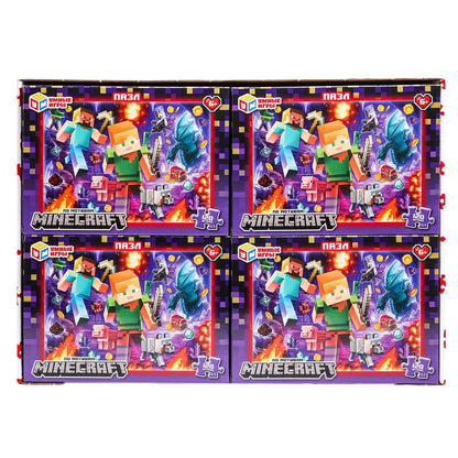 Pour motiver Minecraft. Пазлы в коробке 120 détails. 180х130х25 mm. Умные игры в уп.8шт в кор.8уп