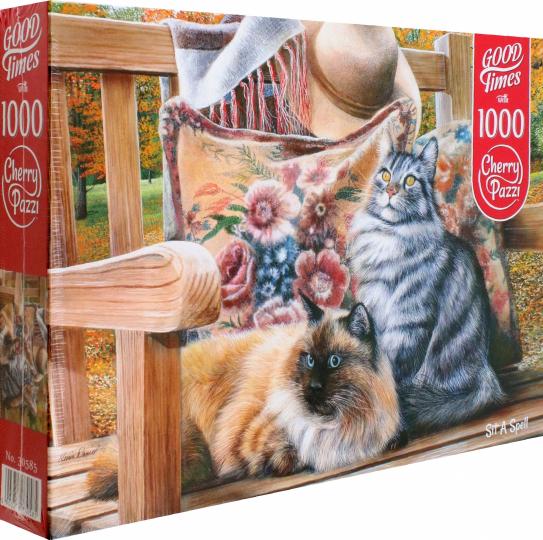 Cherry Puzzle-1000 30585 Кошачьи посиделки