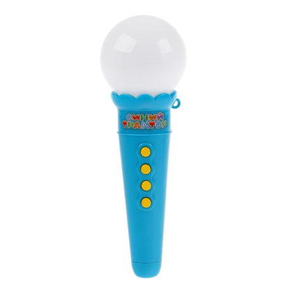 Микрофон Синий Трактор 10 песен из м/ф, аплодисменты, регулировка подсветки, свет. Умка в кор.120шт