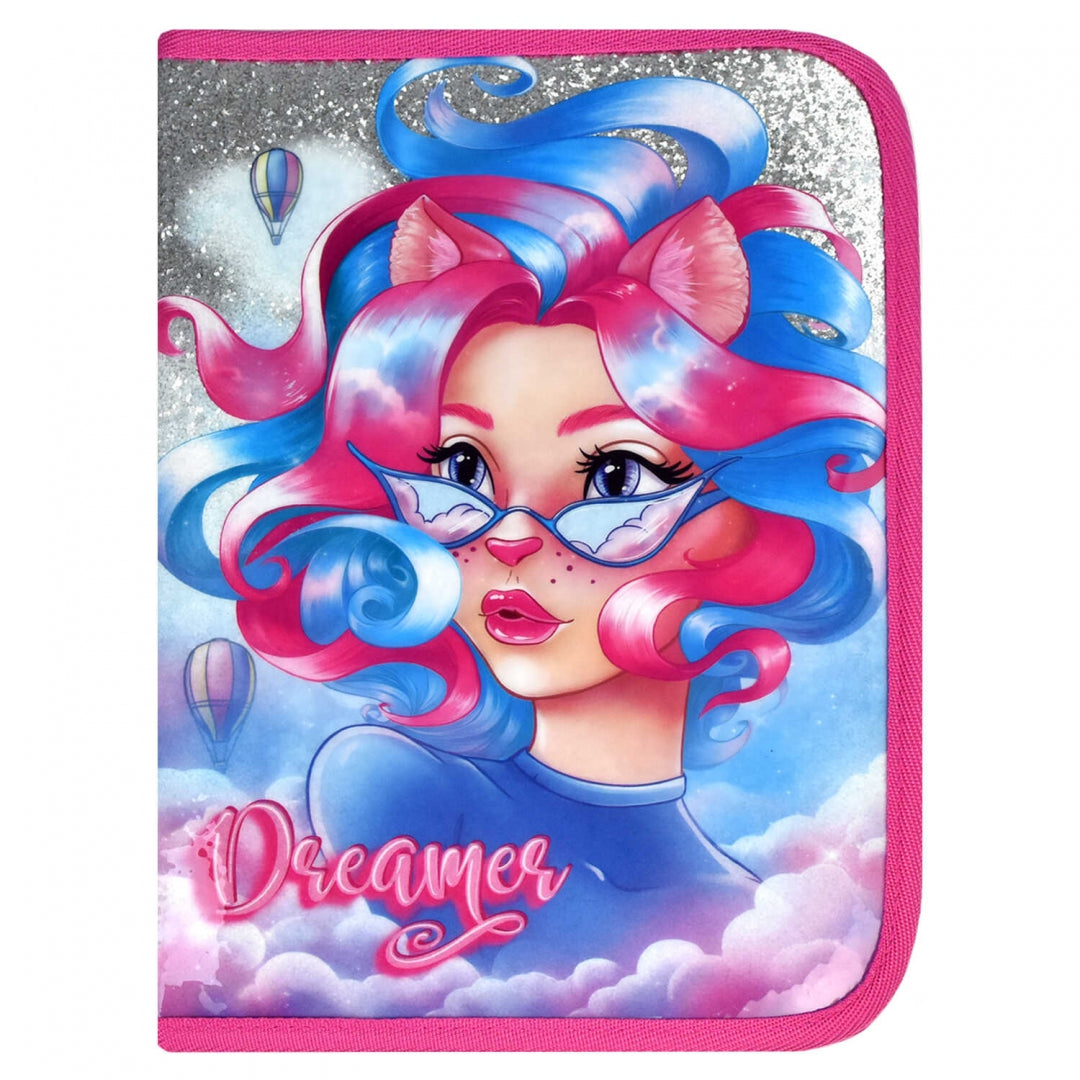 Пенал-органайзер XXL 28*20*4,5 Мечтательница,63175