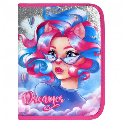 Пенал-органайзер XXL 28*20*4,5 Мечтательница,63175