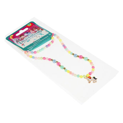 Аксесс. д/девочек ЭНЧЕНТИМАЛС набор бижутерии (кулон+браслет) единорог МИЛАЯ ЛЕДИ уп-10шт в кор.50уп