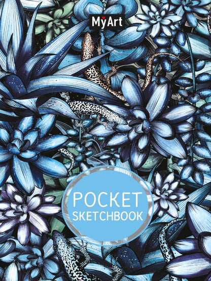 Mon Art. Poche СКЕТЧБУК. ЯЩЕРКИ