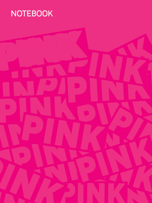 MyArt. БЛОКНОТ в клетку Total PINK. Pink 1